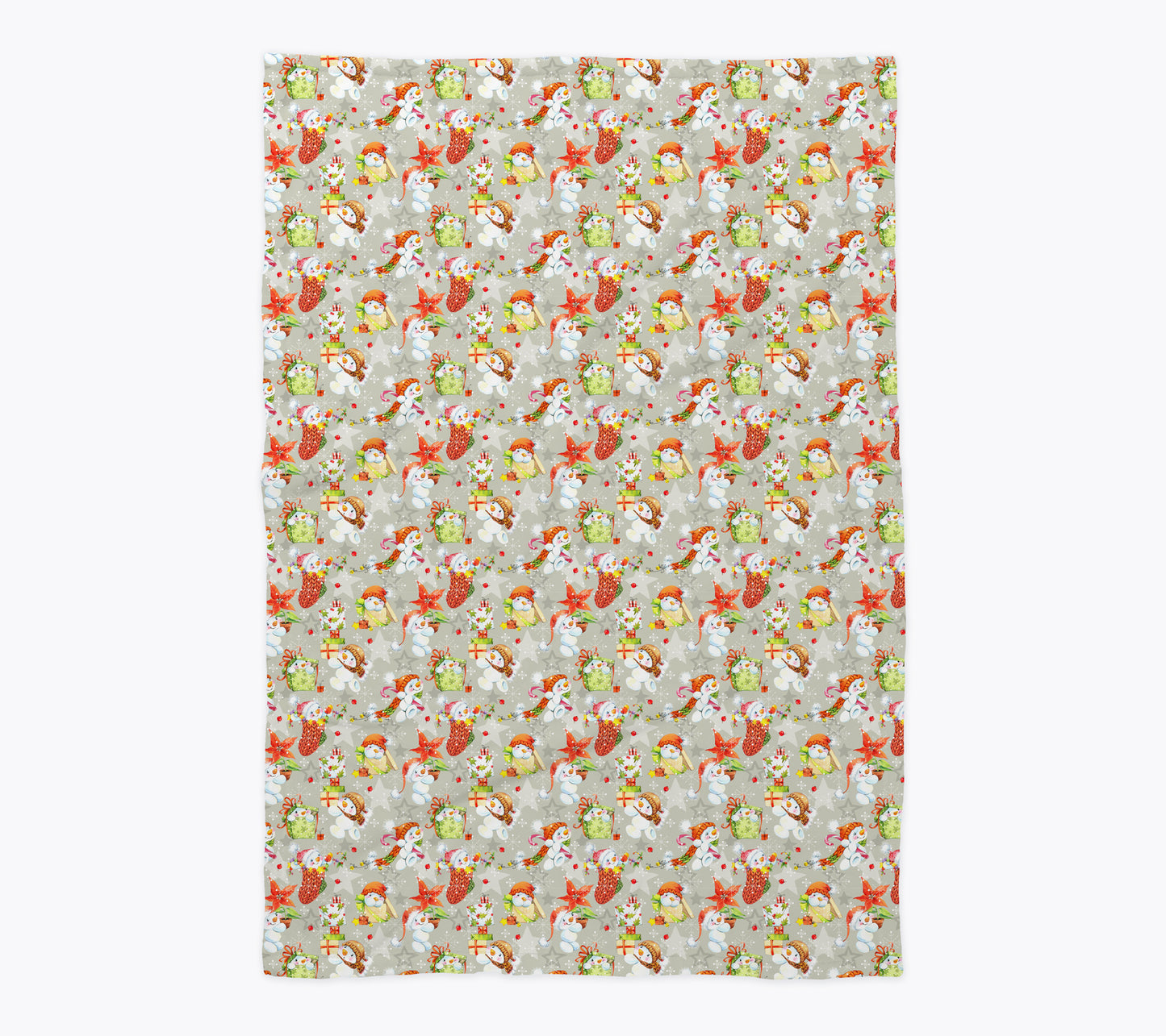 Snowman Baby Blanket