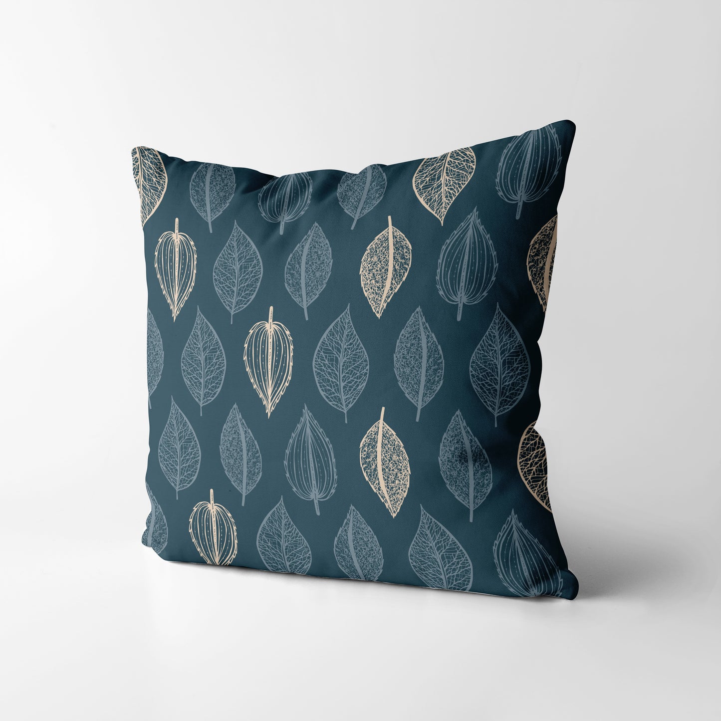 Spring Leaf Fall - Square Cushion