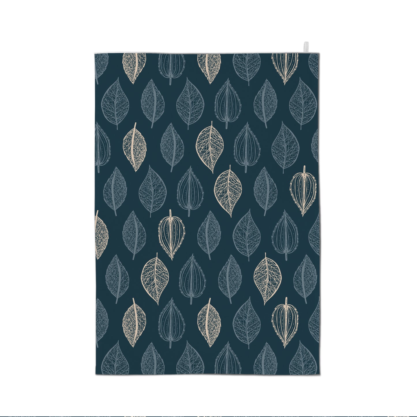Spring rain- Leaf - Tea Towel