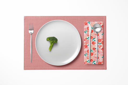 Summer Fruit Oranges Dinner Napkin