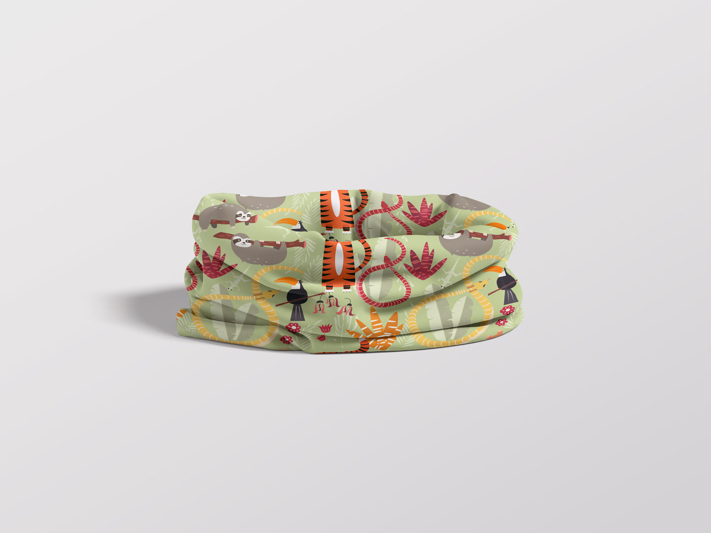 Rainforest Animals Child Snood