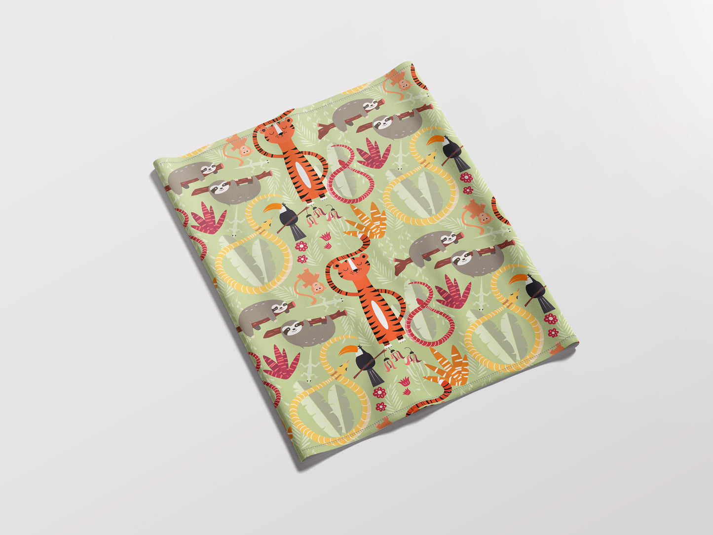 Rainforest Animals Child Snood