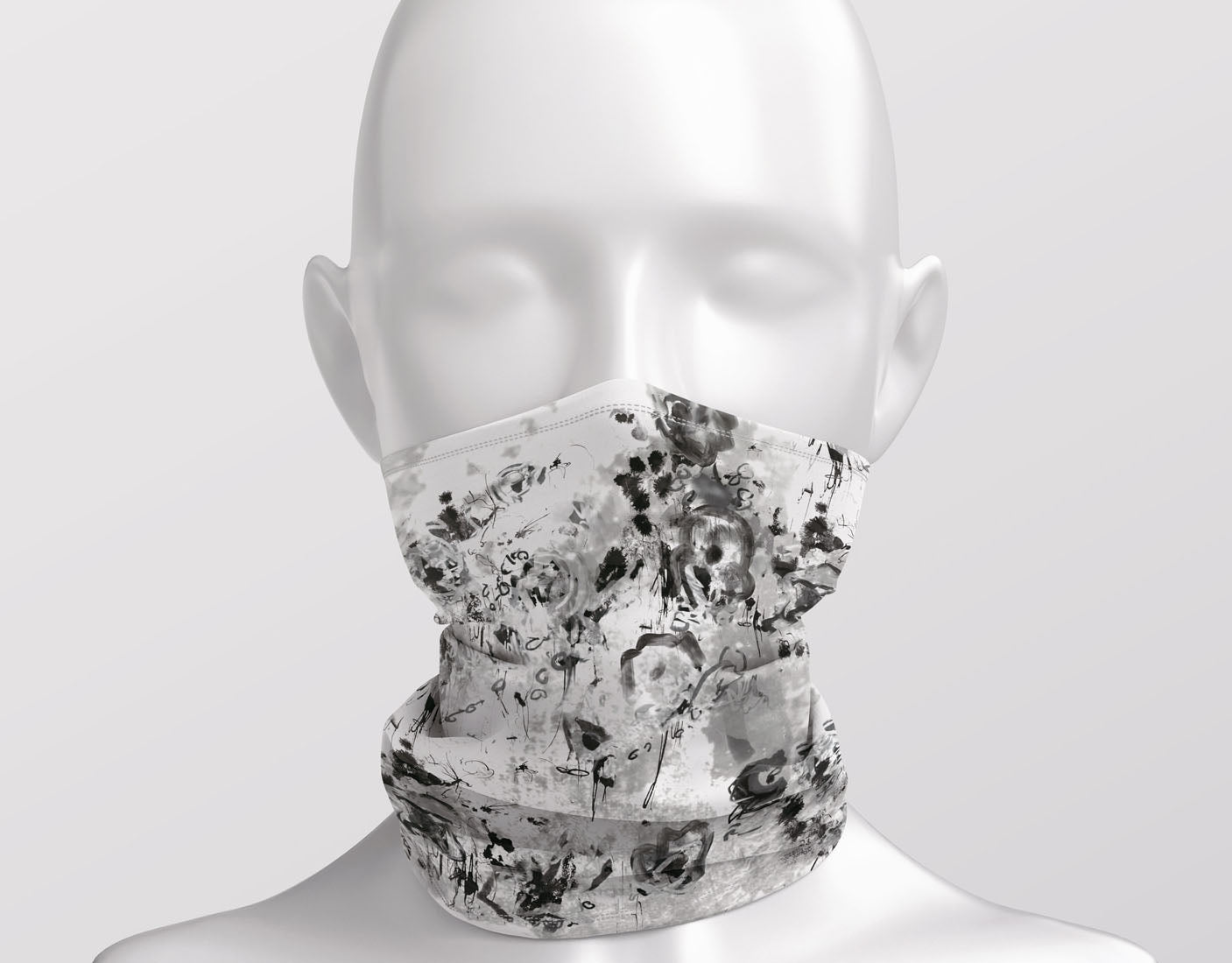 Pale Flowers Adult Snood