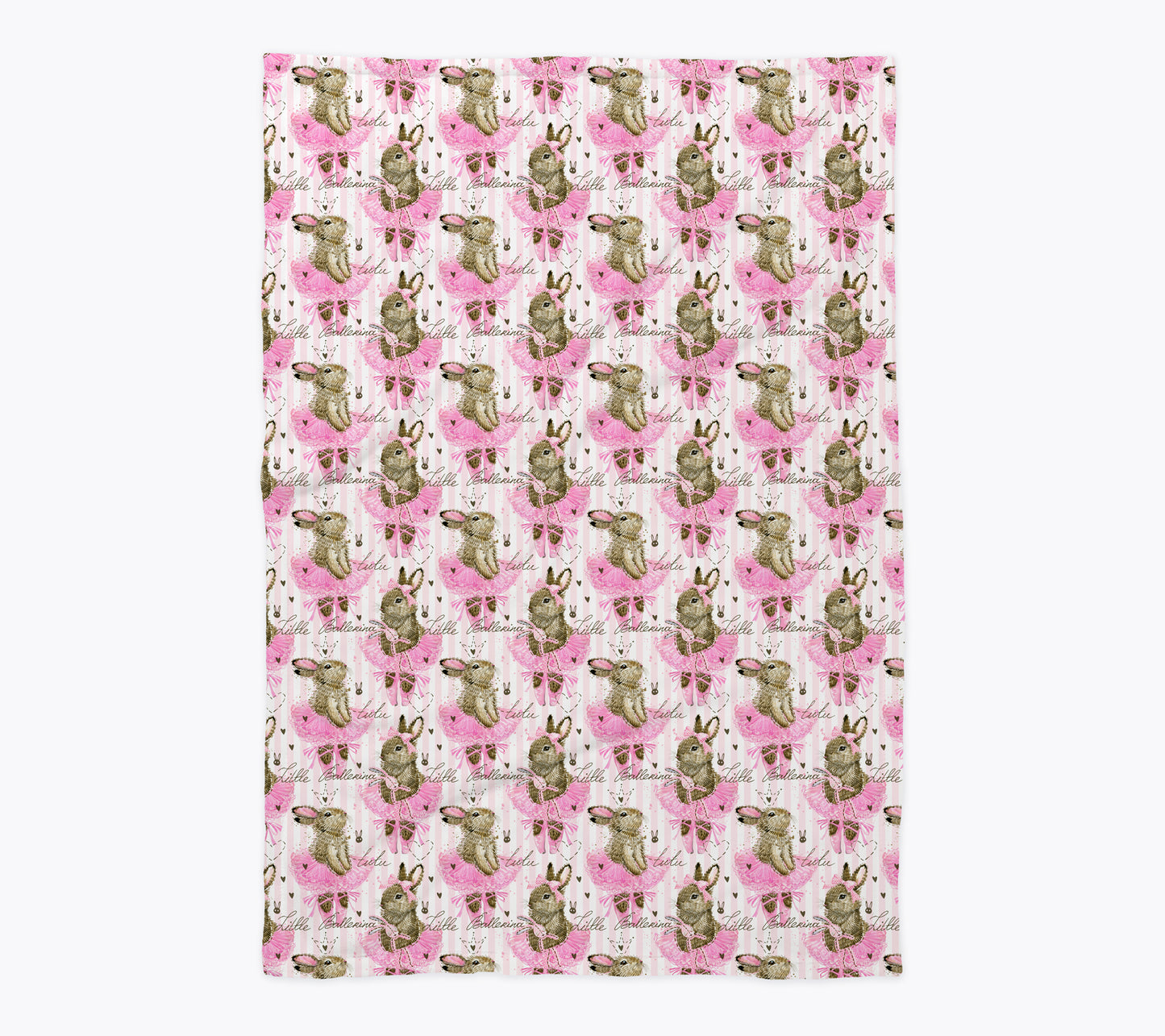 Princess Bunny Baby Blanket
