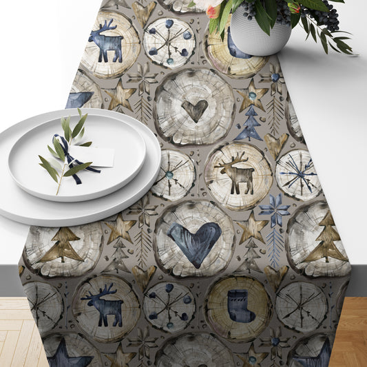 Scandinavian Christmas Table Runner