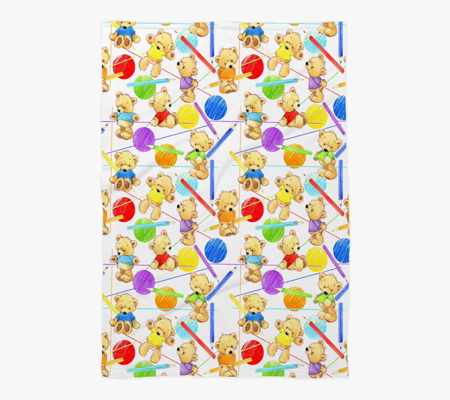 Teddy Bear Baby Blanket