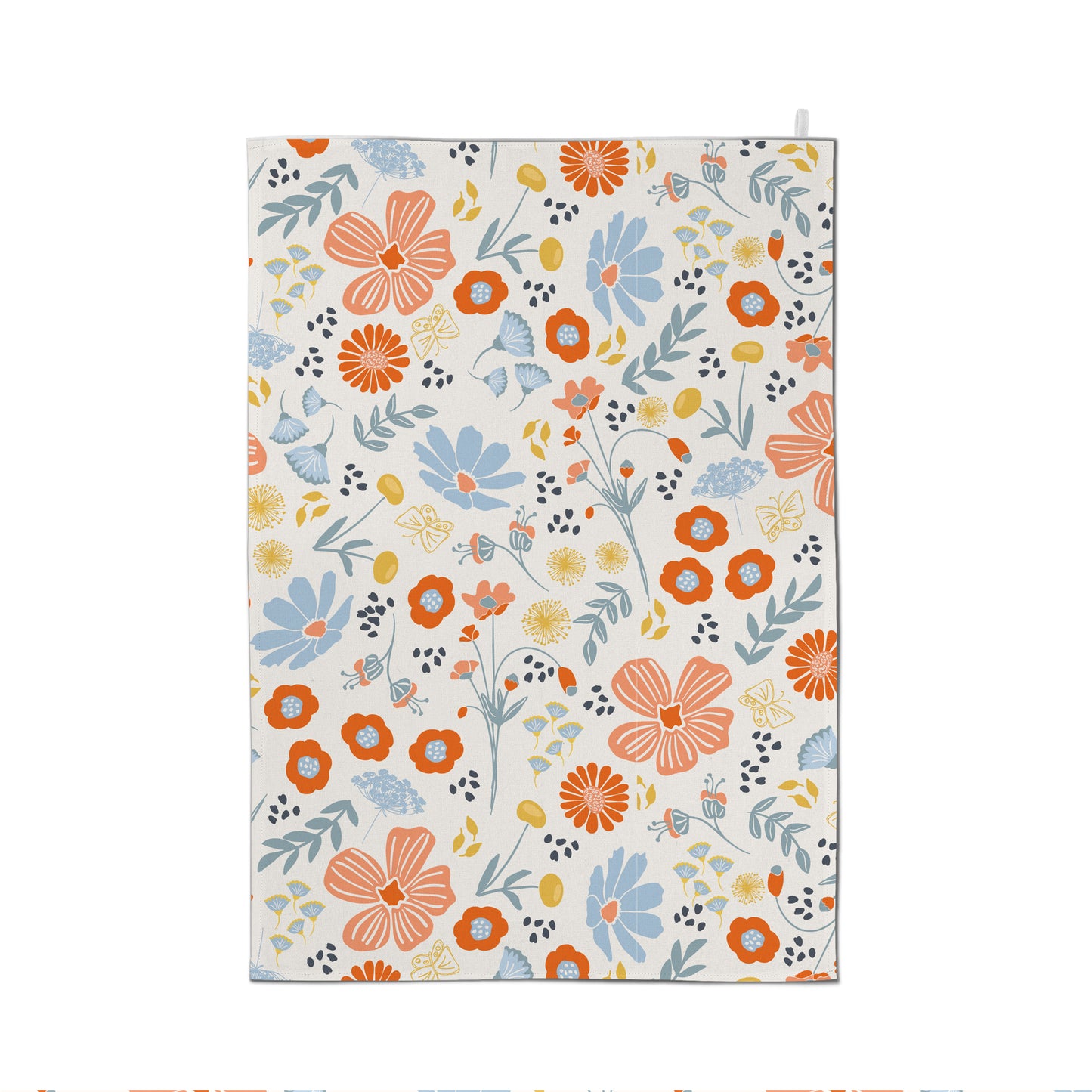 Cottage Garden Flowers - Tea Towel