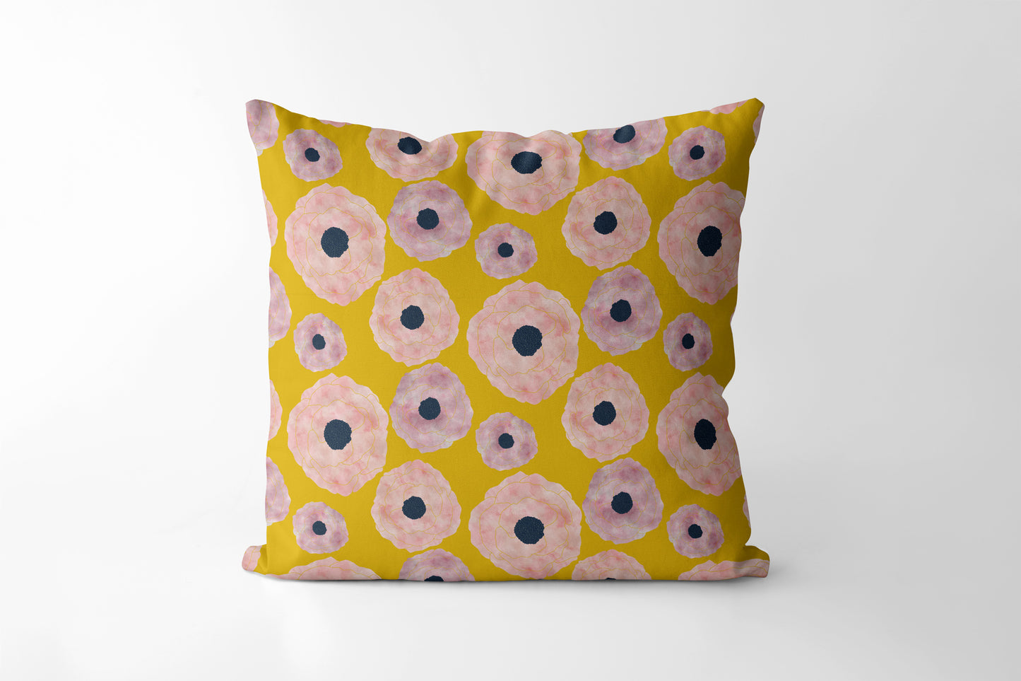 Suave flowers I Square Cushion