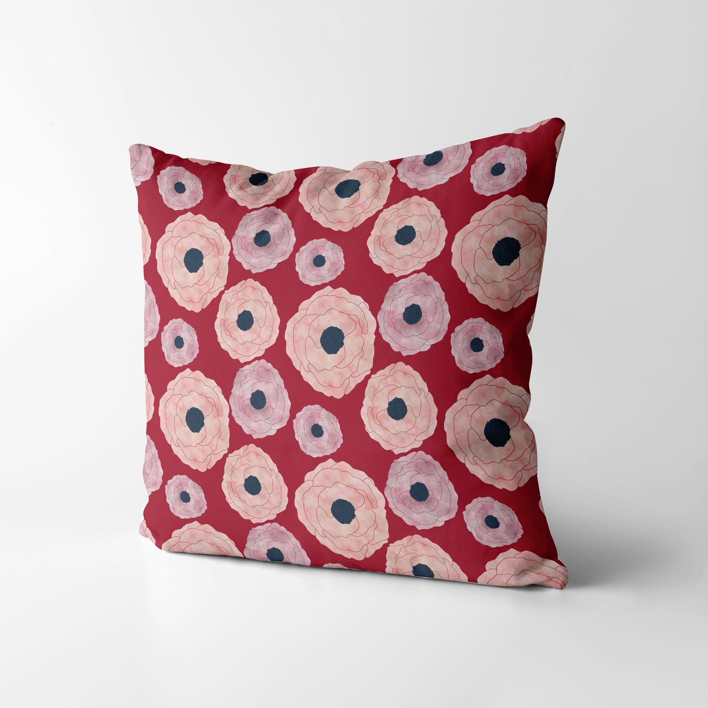Suave flowers II Square Cushion