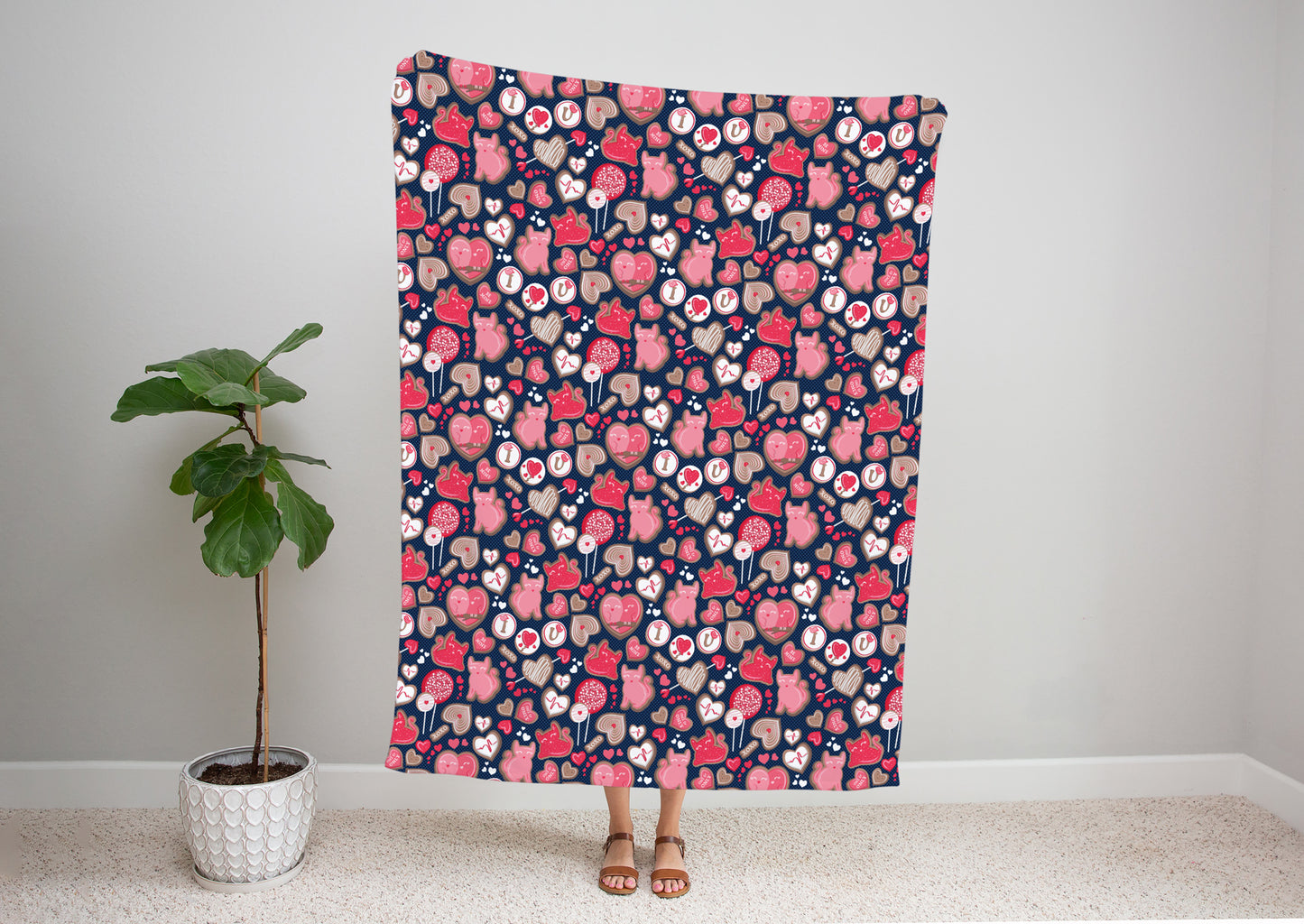 Valentine Sweetness I - Blanket