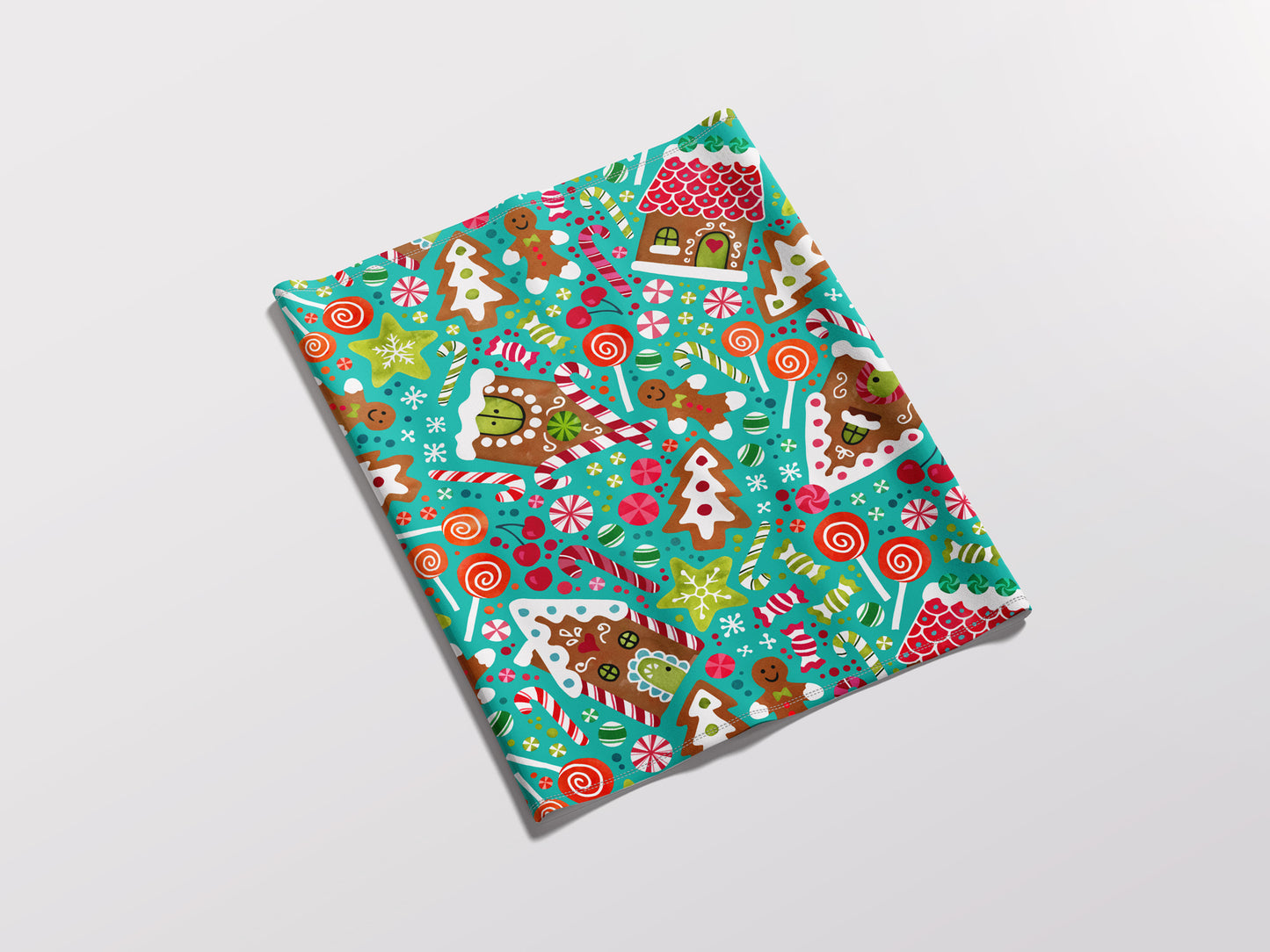 Gingerbread Houses Child Snood