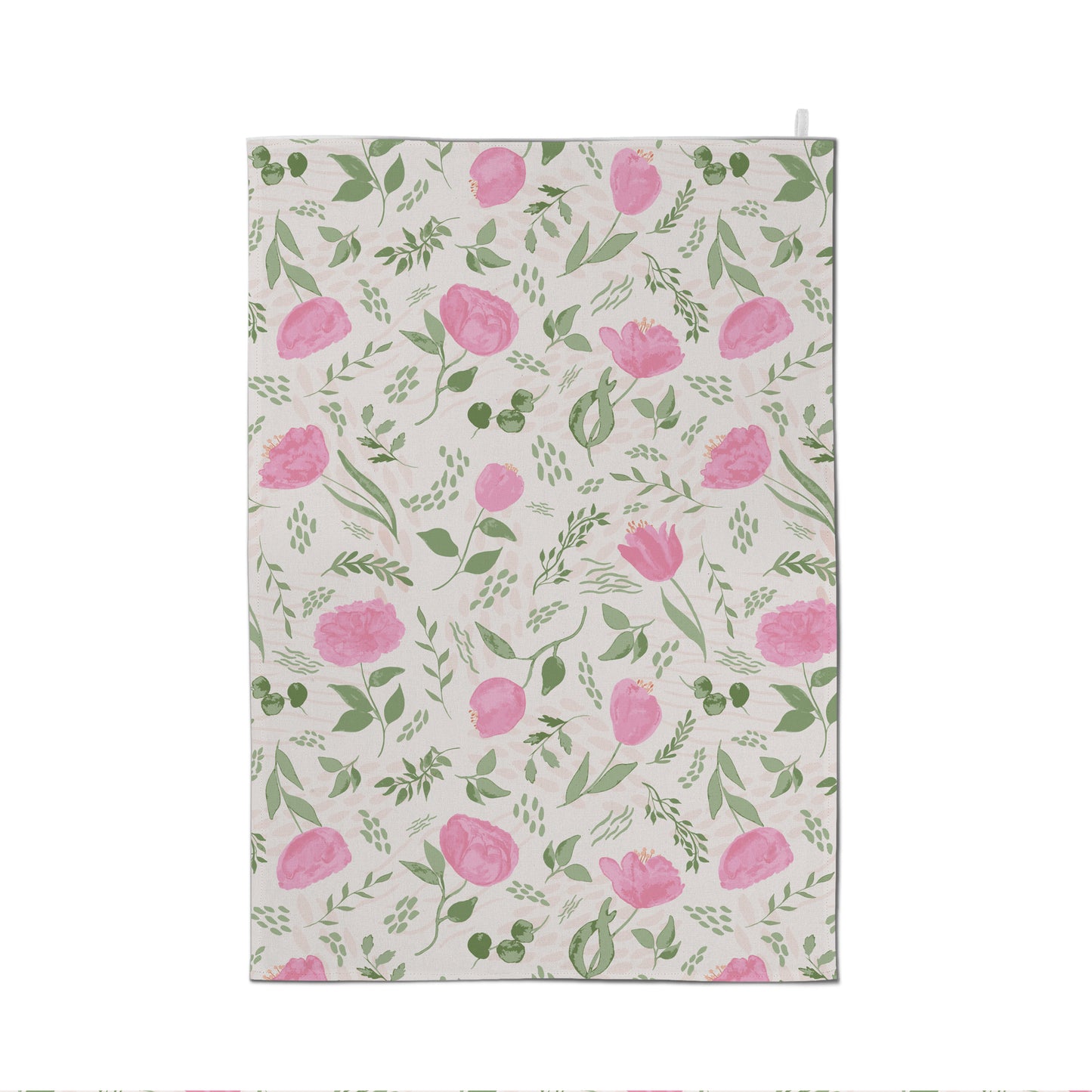 Spring Fling Flowers - Tea Towel