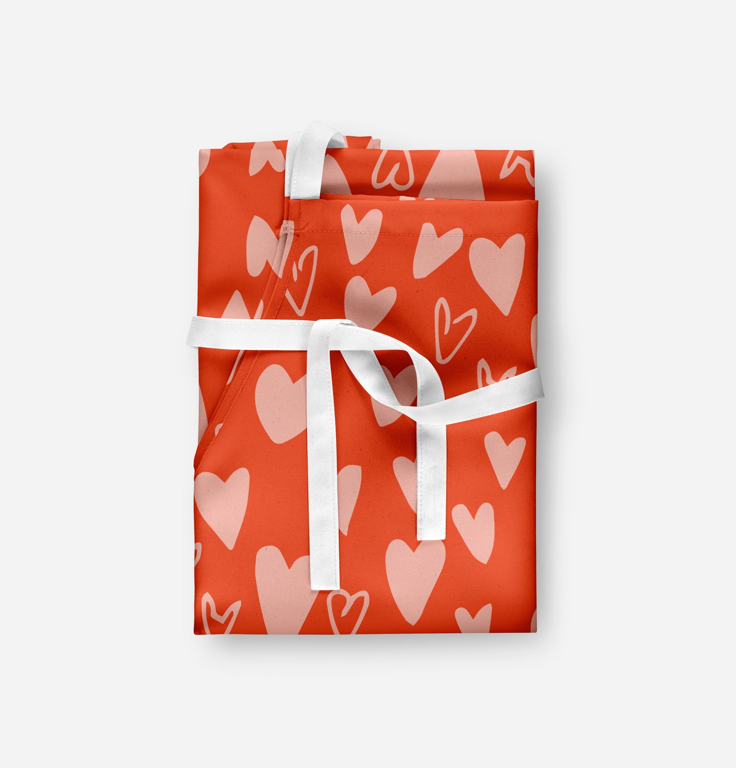 Valentine's hearts II Adult Apron