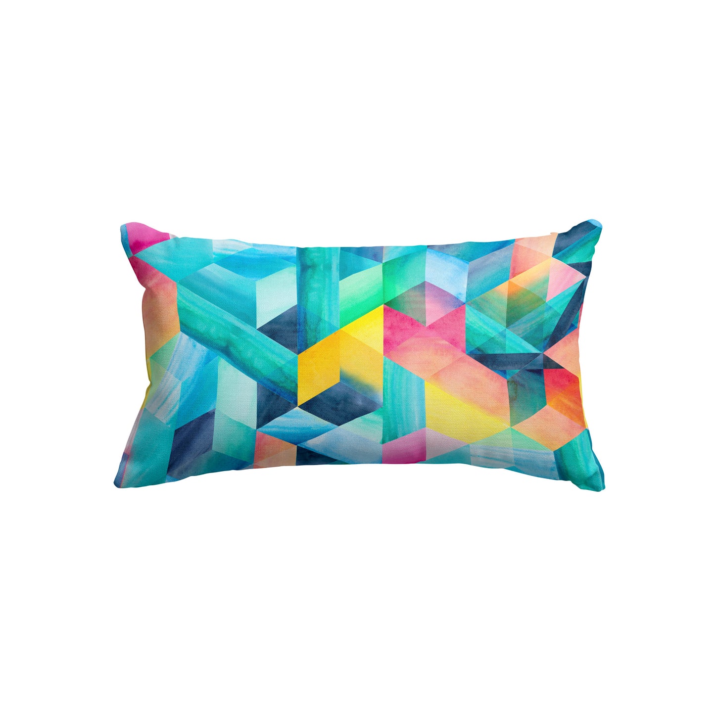 Reflections and Rainbows Rectangle Cushion