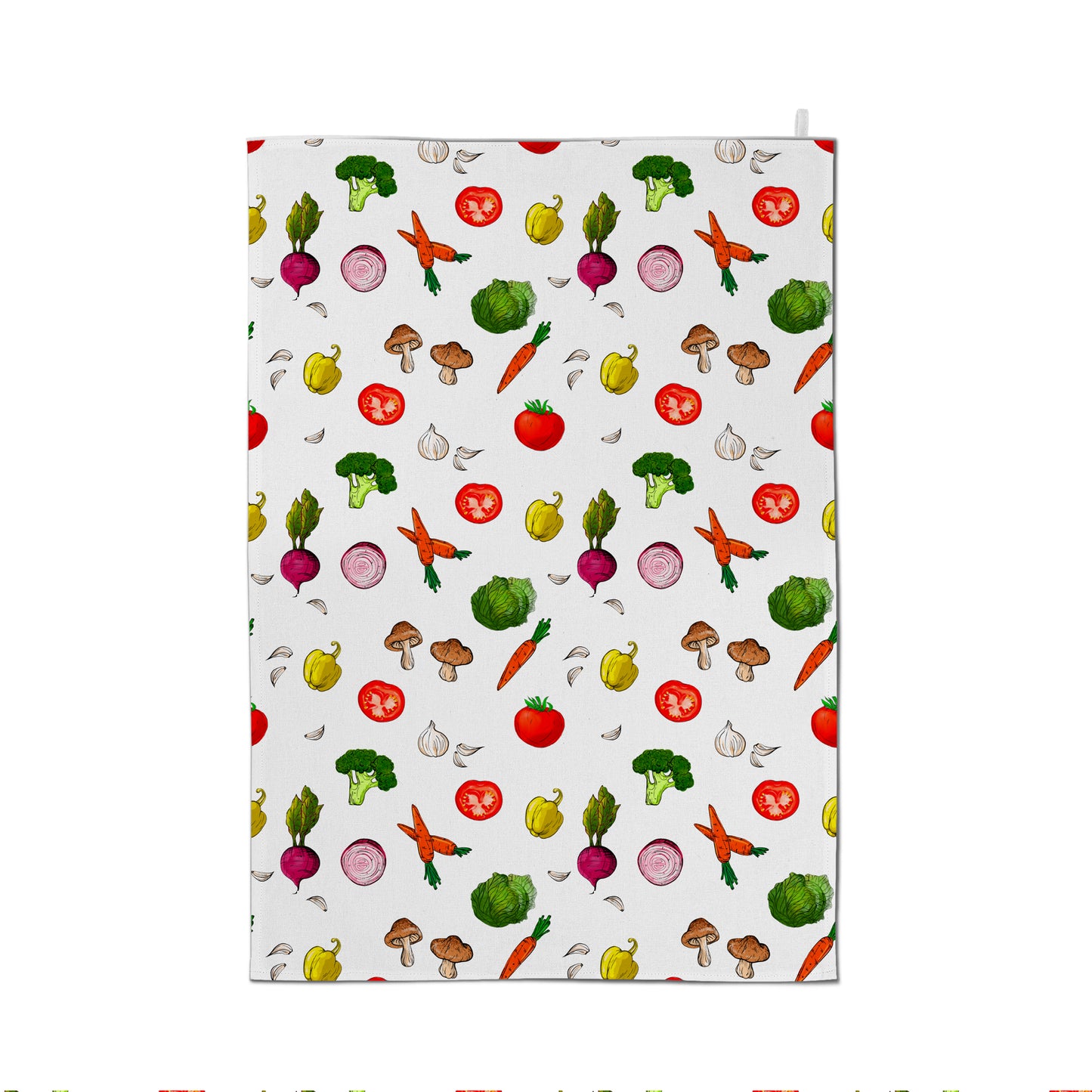 Vegetables Tea Towel
