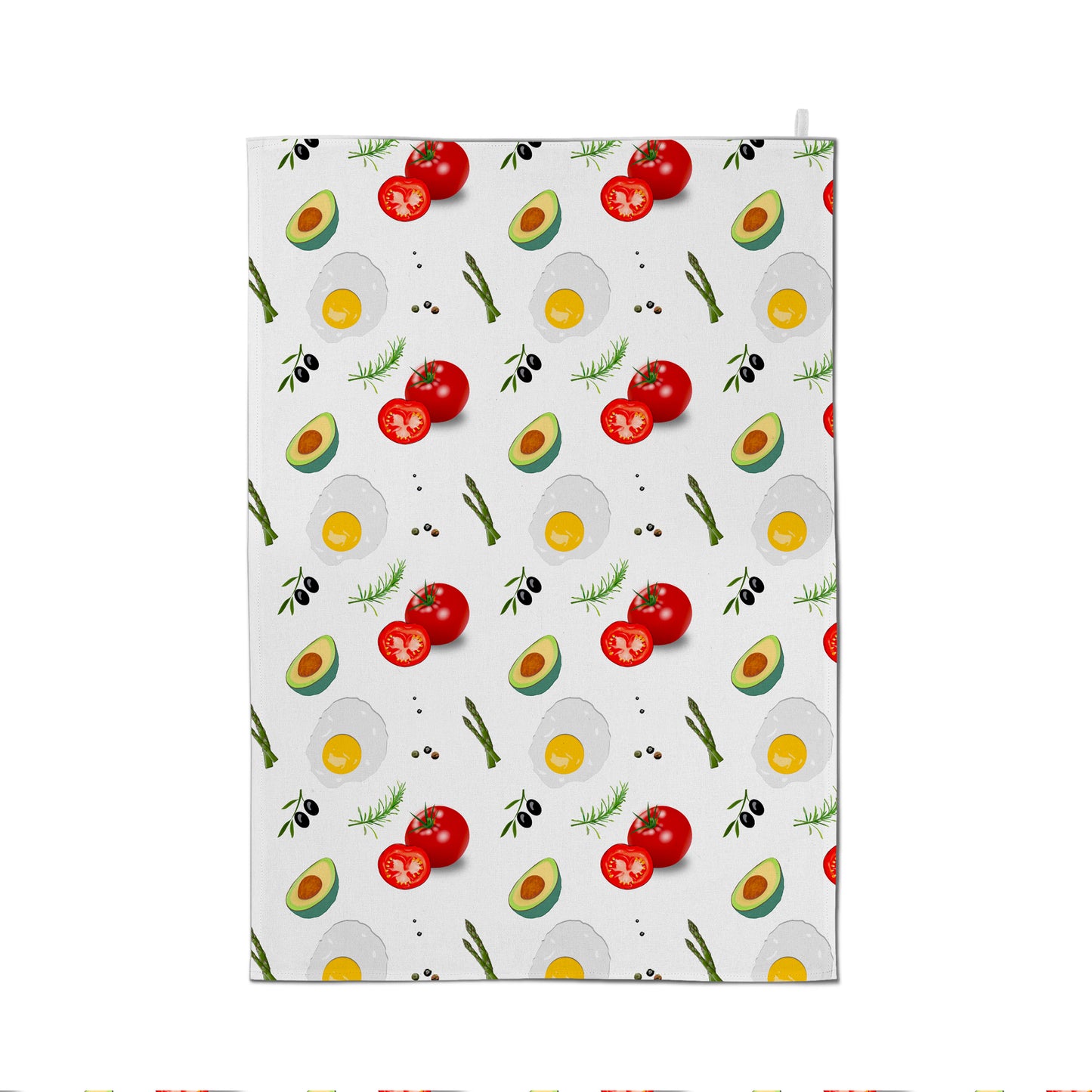Vegetables Asparagus Tea Towel