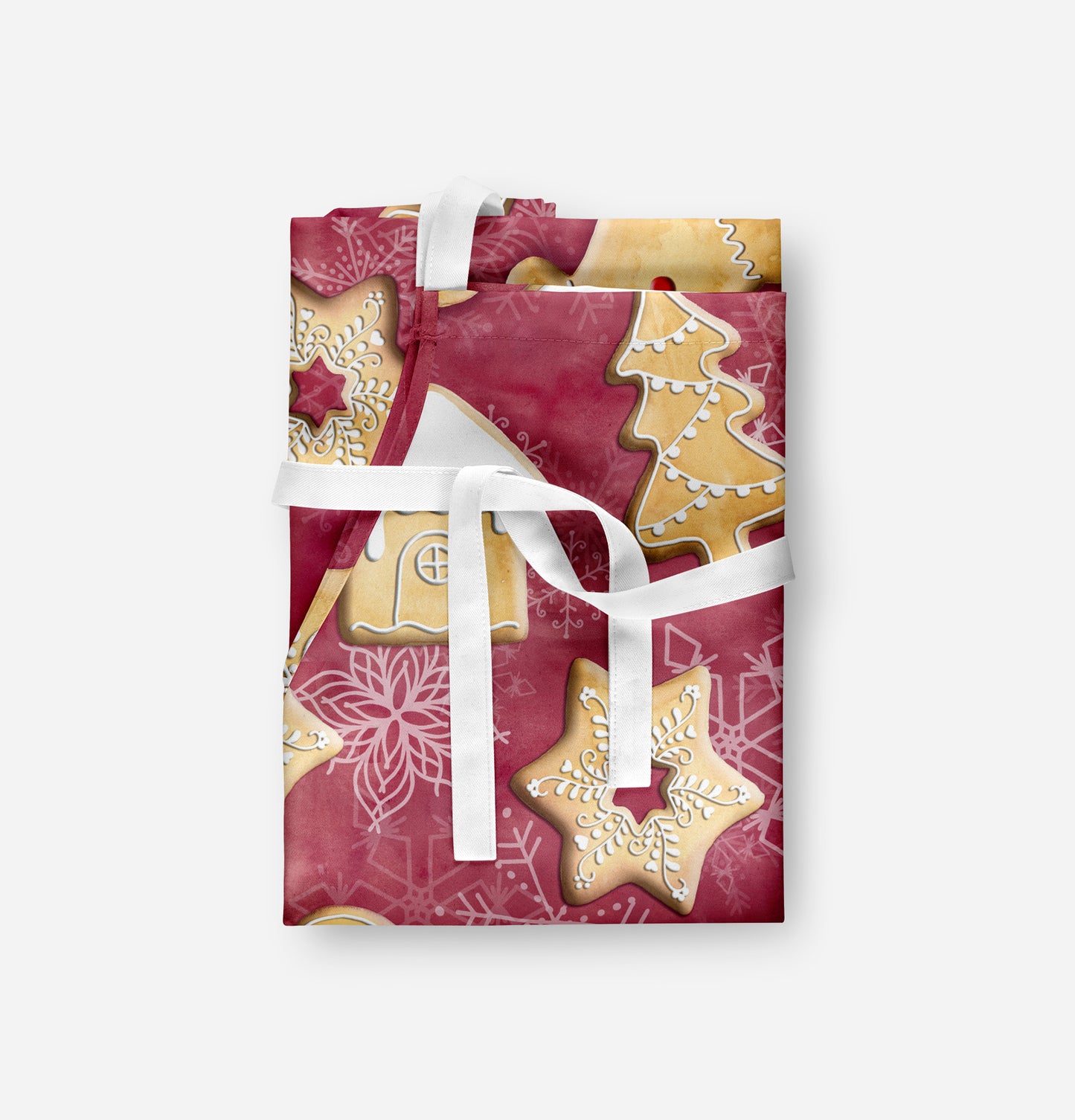 Gingerbread Christmas Cookies Adult Apron