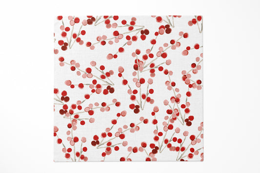 Red Berries Cocktail Napkin