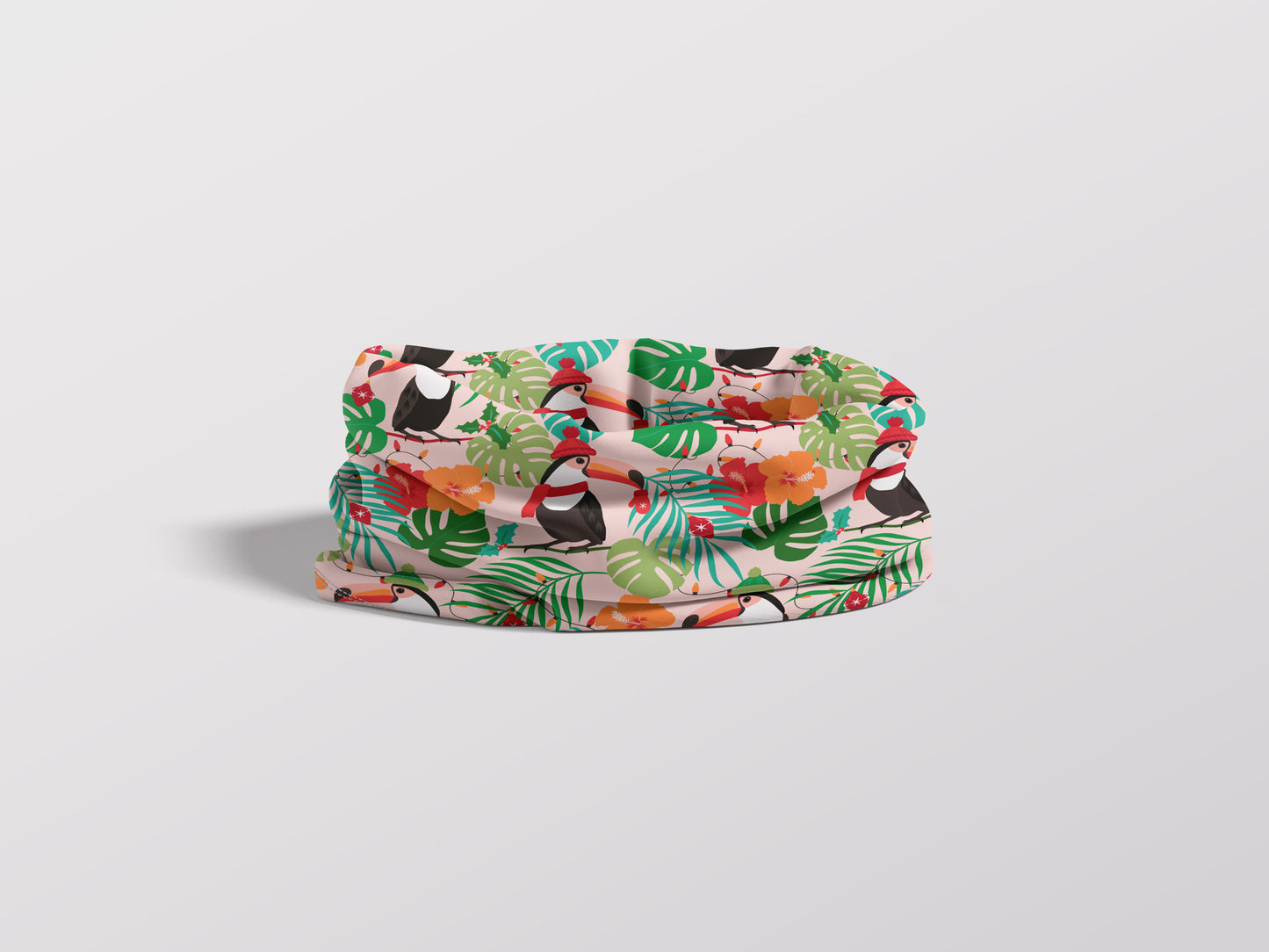 Christmas Toucans Adult Snood