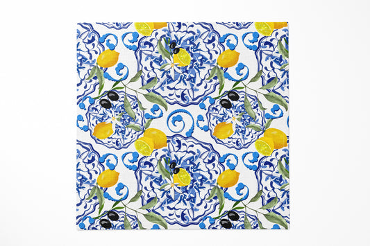 Sicilian Style Citrus Cocktail Napkin