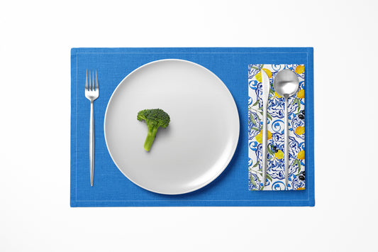 Sicilian Style Citrus Dinner Napkin