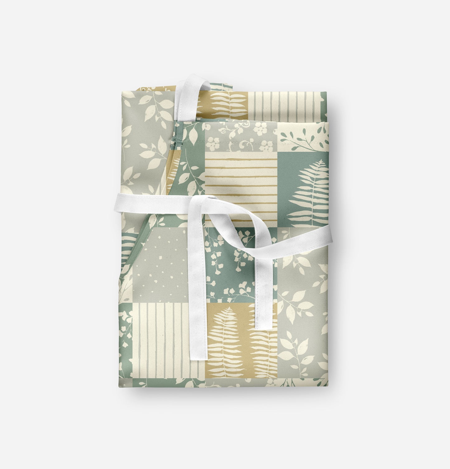 Cotswold Leaf Patchwork - Adult Apron