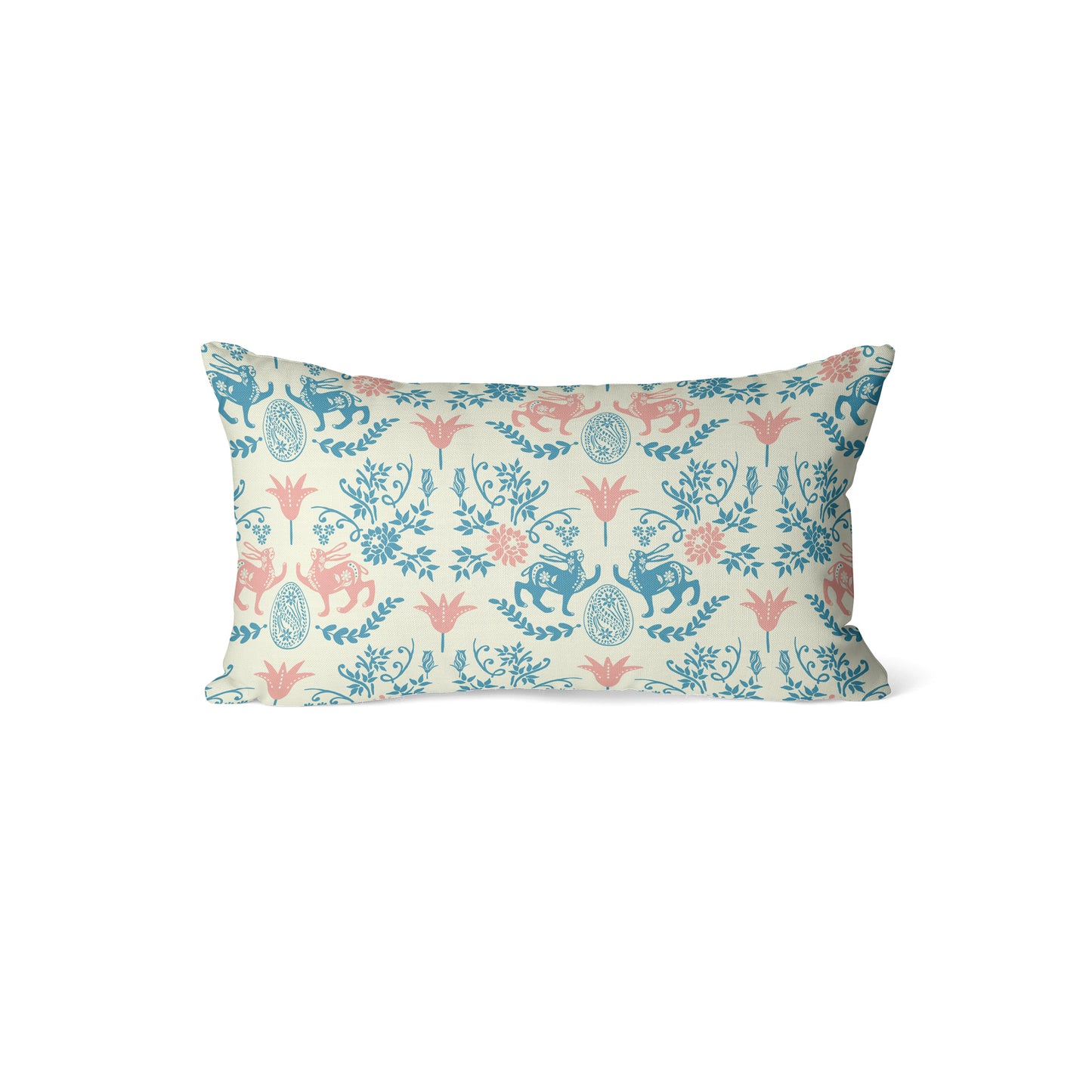 Spring Hares - Rectangle Cushion