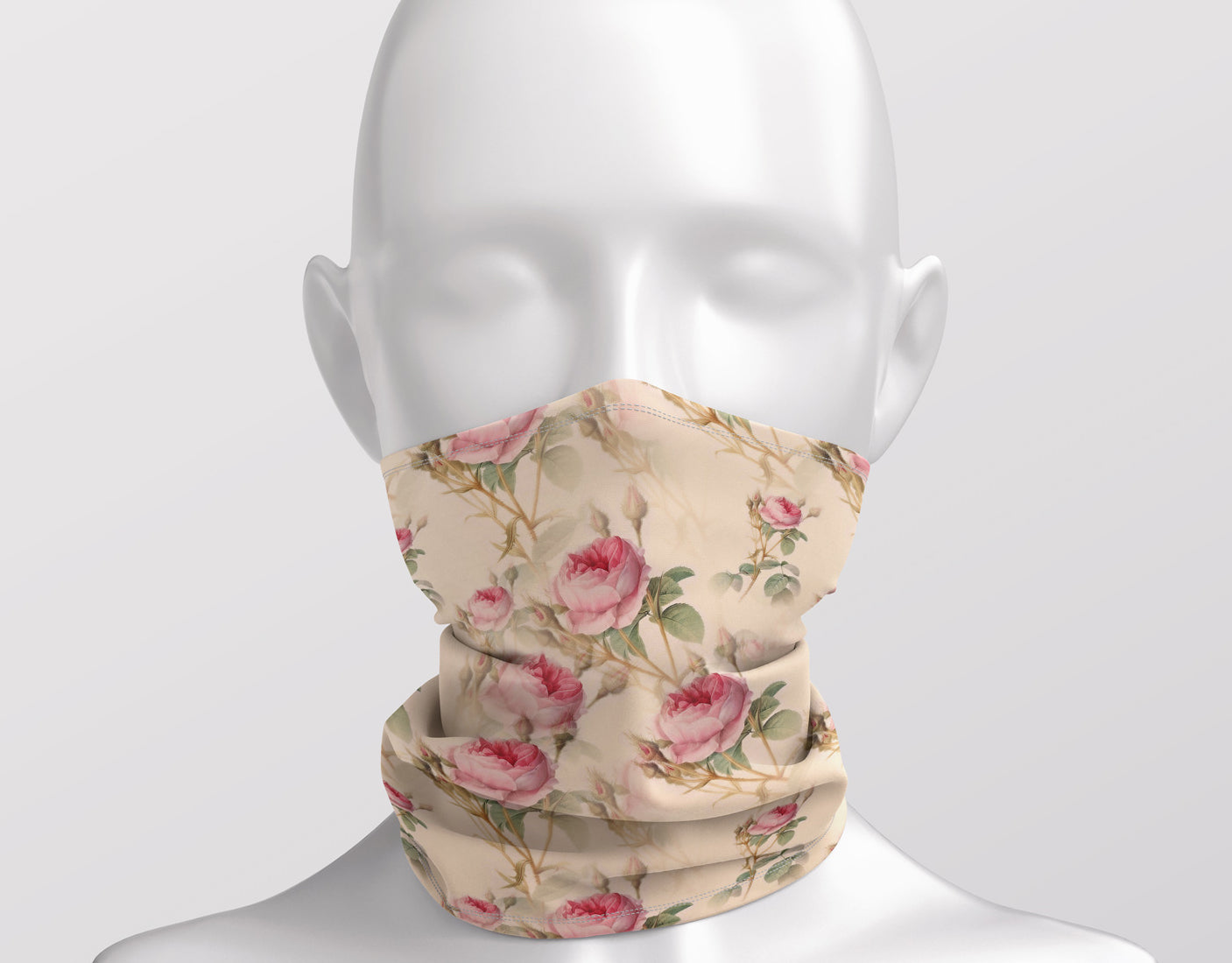 Vintage English Rose - Adult Snood