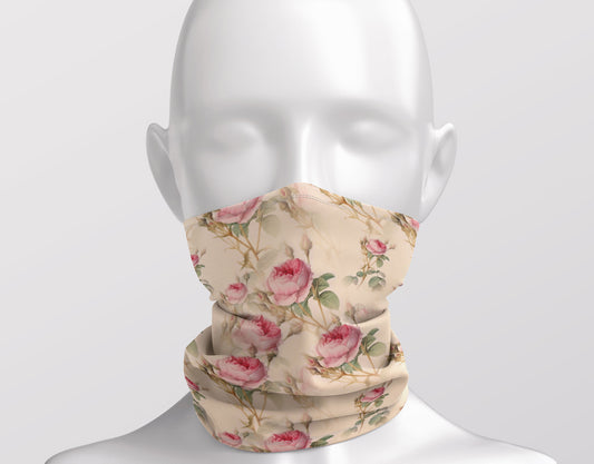 Vintage English Rose - Adult Snood