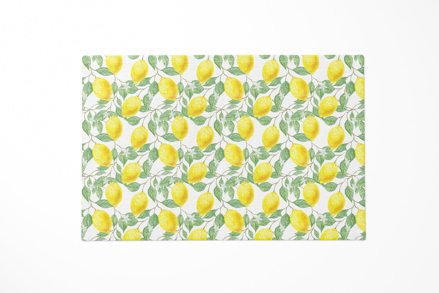 Summer Citrus Lemon Fruit Placemat
