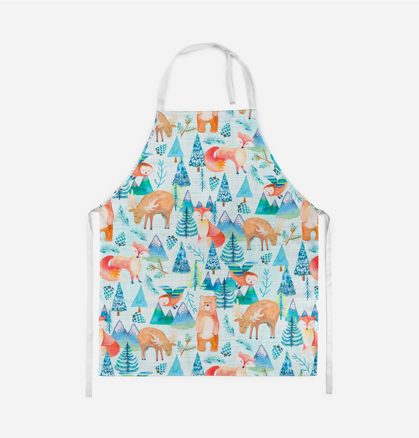 Wonderful Winter Woodland Kids Apron