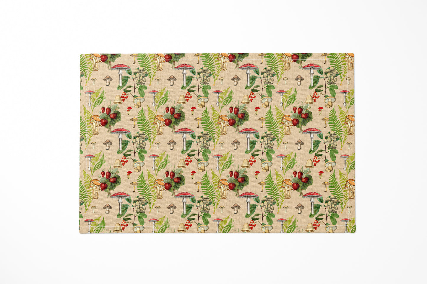 Forest Wild Flowers Mushrooms II Placemat