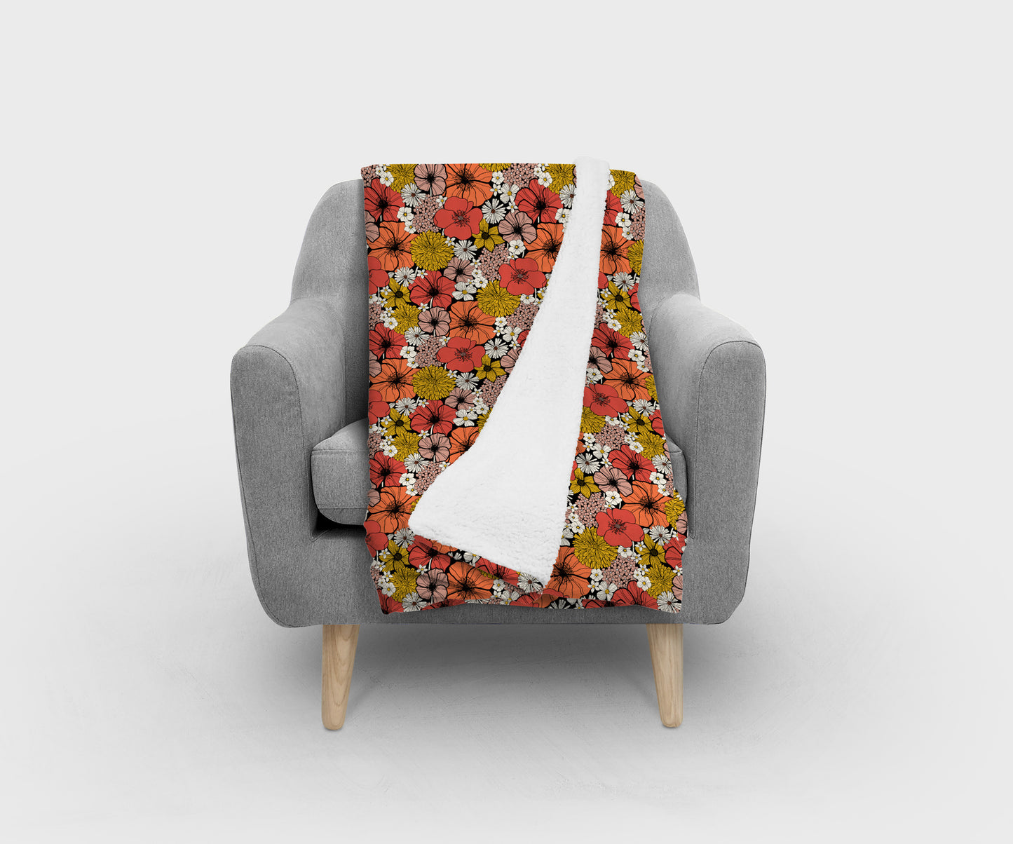 Free Spirit Blooms Blanket