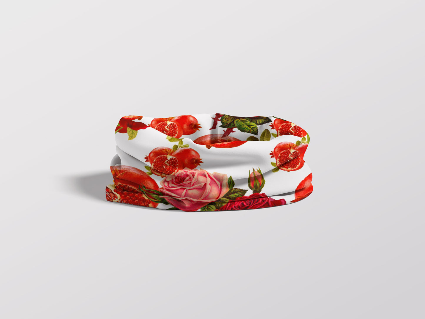 Pomegranate Roses - Adult Snood