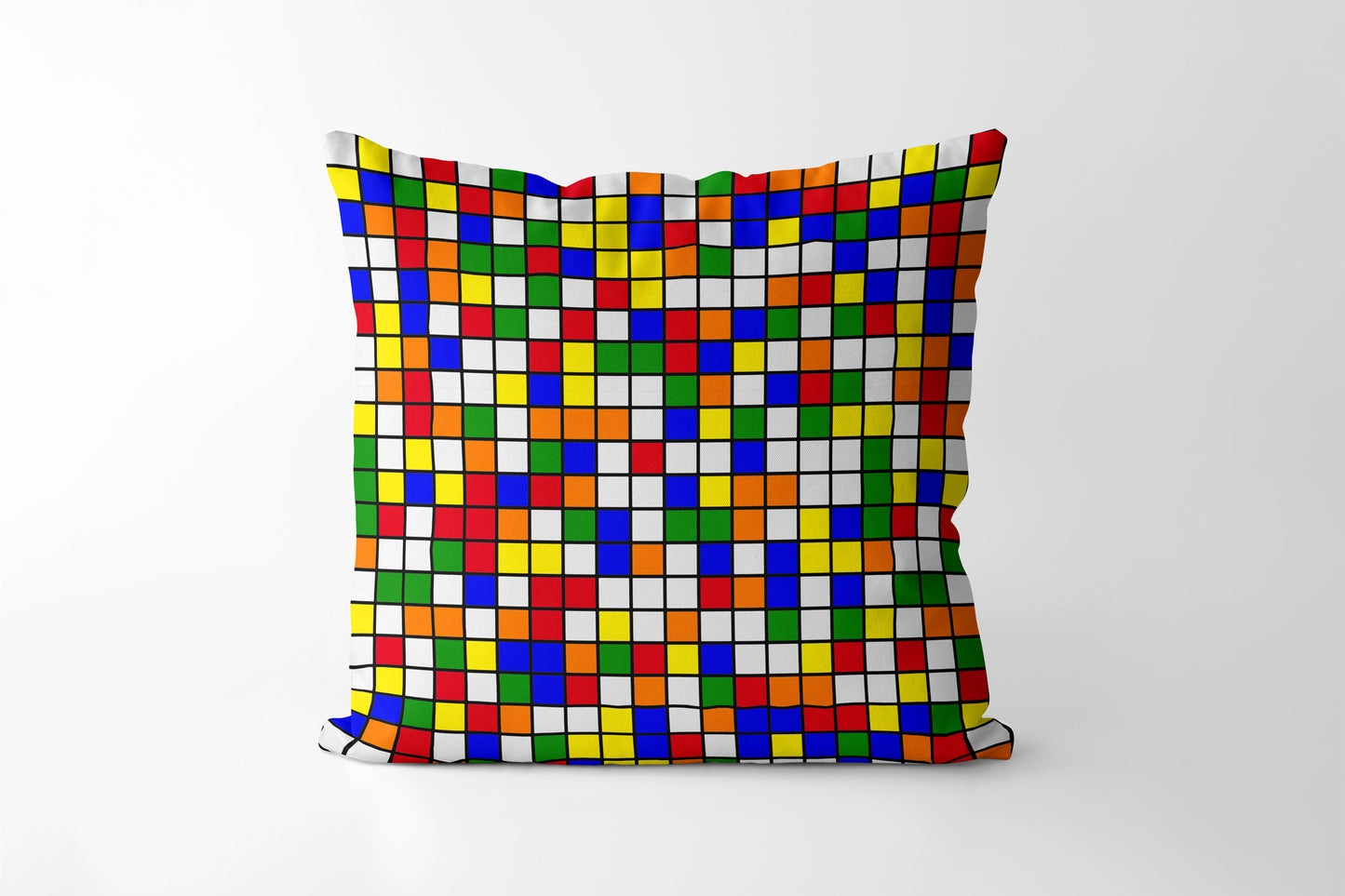 Cube theory Square Cushion
