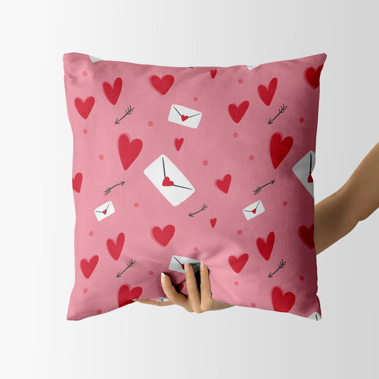 Valentine's letters - Square Cushion