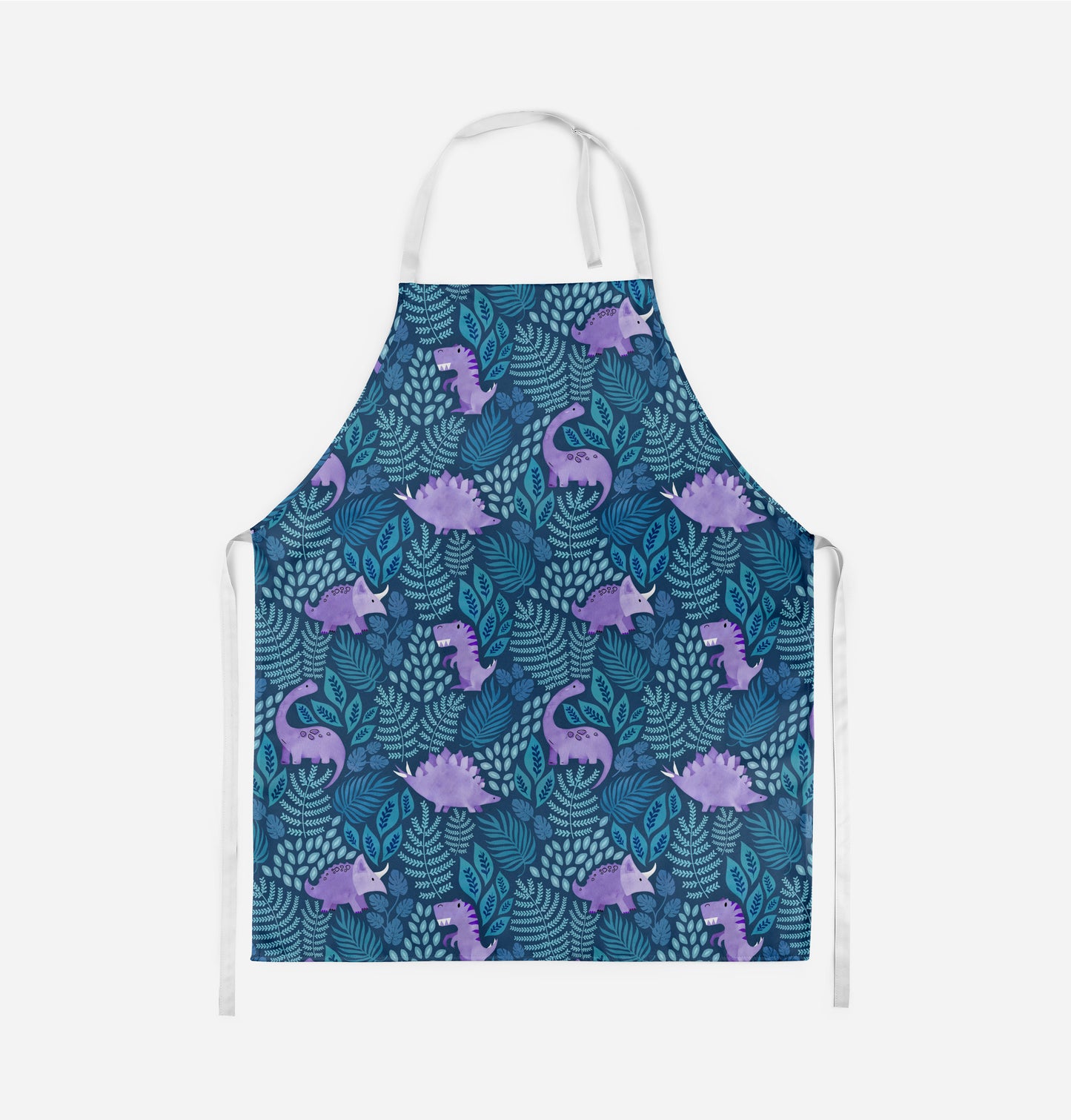 Tropical Dinosaur Jungle II Kids Apron