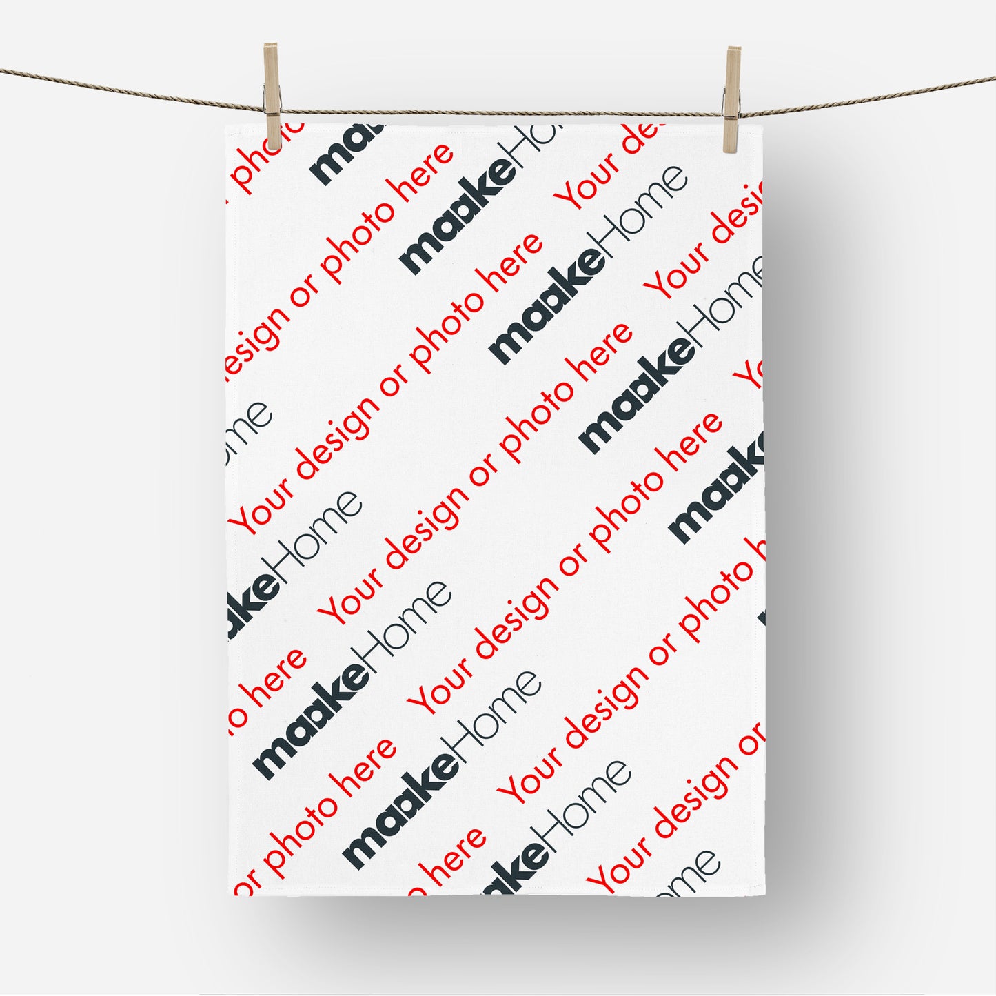 Custom Personalised Tea Towel