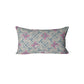 Bird and Leaf Geometric - Rectangle Cushion