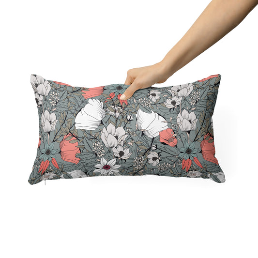 Summer and Spring Flowers - Rectangle Cushion