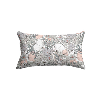 Hand drawn flowers - Rectangle Cushion