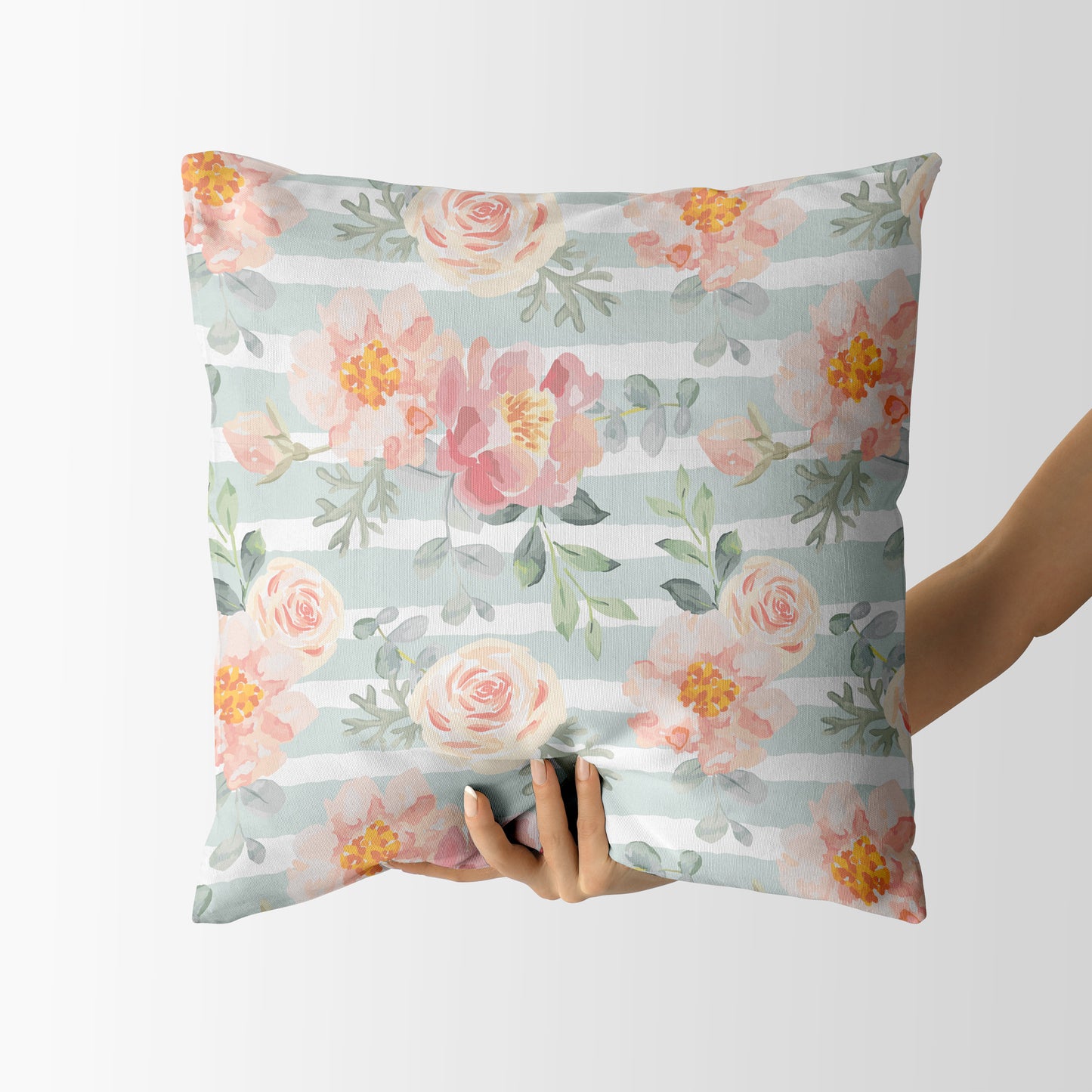 Roses I Square Cushion