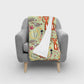 Rainforest Animals Bed Blanket Kids