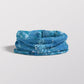 Pale Flowers Marbled Blue Adult Snood