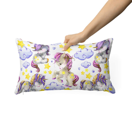 Baby Unicorn Kids Rectangle Cushion