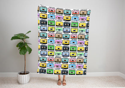 Retro Cassettes Blanket