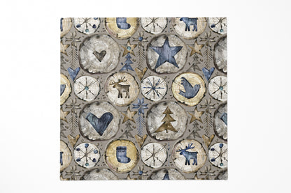Scandinavian Christmas Dinner Napkin