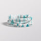Christmas Tree Forest in White Adult Snood