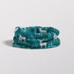 Ice Forest Deer Turquoise Adult Snood