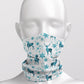 Ice Forest Deer with Snowflakes Adult Snood